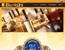 Tablet Screenshot of bierkuhl.com